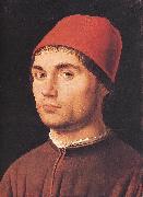 Antonello da Messina Portrait of a Man  jj oil
